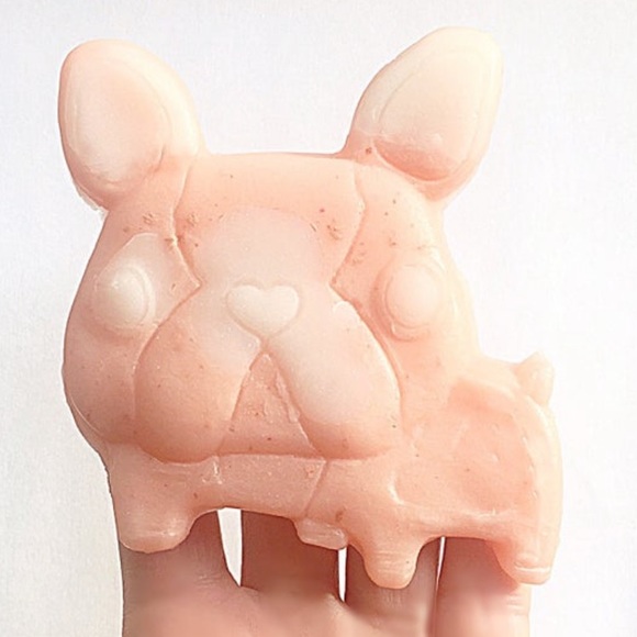 Boston terrier shapes soap bar set - Picture 1 of 3